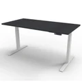โต๊ะปรับระดับ Ergotrend Sit 2 Stand GEN3 (Premium dual motor) 75x150 Adjustable Desk Graphite Top + White Frame