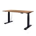 โต๊ะปรับระดับ Ergotrend Sit 2 Stand GEN3 (Premium dual motor) 75x150 Adjustable Desk Vintage Oak Top + Black Frame