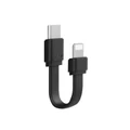 สายชาร์จ Eloop S10L USB-C To Lightning Charging Cable 8 cm Black