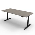 โต๊ะปรับระดับ Ergotrend Sit 2 Stand GEN5 (Premium dual motor) 75x150 Adjustable Desk Combi Grey Top + Black Frame