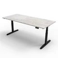 โต๊ะปรับระดับ Ergotrend Sit 2 Stand GEN5 (Premium dual motor) 75x150 Adjustable Desk Granite Top + Black Frame