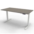 โต๊ะปรับระดับ Ergotrend Sit 2 Stand GEN3 (Premium dual motor) 85x200 Adjustable Desk Combi Grey Top + White Frame