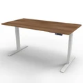 โต๊ะปรับระดับ Ergotrend Sit 2 Stand GEN3 (Premium dual motor) 85x200 Adjustable Desk Teak Top + White Frame