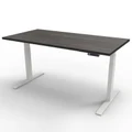 โต๊ะปรับระดับ Ergotrend Sit 2 Stand GEN3 (Premium dual motor) 85x200 Adjustable Desk Twilight Elm Top + White Frame