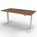 โต๊ะปรับระดับ Ergotrend Sit 2 Stand GEN4 (Premium dual motor) 75x150 Adjustable Desk Teak Top + White Frame