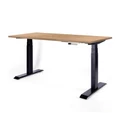 โต๊ะปรับระดับ Ergotrend Sit 2 Stand GEN4 (Premium dual motor) 75x150 Adjustable Desk Sonoma Top + Black Frame