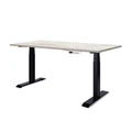 โต๊ะปรับระดับ Ergotrend Sit 2 Stand GEN4 (Premium dual motor) 75x150 Adjustable Desk Granite Top + Black Frame