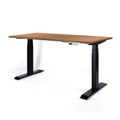 โต๊ะปรับระดับ Ergotrend Sit 2 Stand GEN4 (Premium dual motor) 70x120 Adjustable Desk Vintage Oak Top + Black Frame