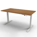 โต๊ะปรับระดับ Ergotrend Sit 2 Stand GEN4 (Premium dual motor) 75x180 Adjustable Desk Vintage Oak Top + White Frame