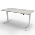 โต๊ะปรับระดับ Ergotrend Sit 2 Stand GEN4 (Premium dual motor) 75x180 Adjustable Desk Granite Top + White Frame