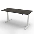 โต๊ะปรับระดับ Ergotrend Sit 2 Stand GEN4 (Premium dual motor) 75x180 Adjustable Desk Twilight Elm Top + White Frame