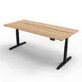 โต๊ะปรับระดับ Ergotrend Sit 2 Stand GEN5 (Premium dual motor) 70x120 Adjustable Desk Sonoma Top + Black Frame