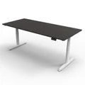 โต๊ะปรับระดับ Ergotrend Sit 2 Stand GEN5 (Premium dual motor) 75x180 Adjustable Desk Graphite Top + White Frame