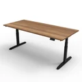 โต๊ะปรับระดับ Ergotrend Sit 2 Stand GEN5 (Premium dual motor) 75x180 Adjustable Desk Teak Top + Black Frame