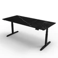 โต๊ะปรับระดับ Ergotrend Sit 2 Stand GEN5 (Premium dual motor) 75x180 Adjustable Desk Midnight Marble Top + Black Frame