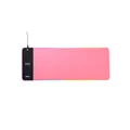 แผ่นรองเมาส์ Tengu RGB Wireless Fast Charge Mousepad Pink