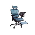 เก้าอี้สุขภาพ DF Prochair Ergo2 Top Plus Ergonomic Chair Blue