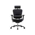 เก้าอี้สุขภาพ DF Prochair Ergo2 Leather Ergonomic Chair Black