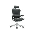 เก้าอี้สุขภาพ DF Prochair Ergo3 Leather Ergonomic Chair Black