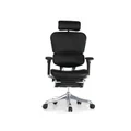 เก้าอี้สุขภาพ DF Prochair Ergo3 Plus Leather Ergonomic Chair Black