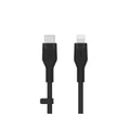 สายชาร์จ Belkin BOOST CHARGE Flex USB-C to Lightning Charging Cable 1m Black