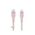 สายชาร์จ Belkin BOOST CHARGE Flex USB-C to Lightning Charging Cable 1m Pink