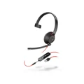 หูฟัง Poly Blackwire C5210 Call Center Headset USB-A