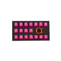 คีย์แคป Tai-Hao Rubber Gaming Backlit 18 Keys Keycaps (EN) Neon Pink