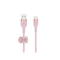 สายชาร์จ Belkin BOOST CHARGE PRO Flex USB-C Charging Cable 1m Pink