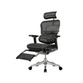 เก้าอี้สุขภาพ DF Prochair Ergo3 Plus (T168) Ergonomic Chair Black