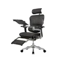 เก้าอี้สุขภาพ DF Prochair Ergo3 Top Plus (T168) Ergonomic Chair Black