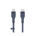 สายชาร์จ Belkin BOOST CHARGE DuraFlex Silicone USB C to USB C Charging Cable 1m Blue