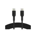 สายชาร์จ Belkin BOOST CHARGE Braided Sync and Charge USB C to USB C Charging Cable 1m Black
