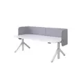 โต๊ะปรับระดับ Steelcase FLEX 70x160 Adjustable Desk Top White + White Frame