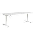 โต๊ะปรับระดับ Modernform Limber 70x120 Adjustable Desk White Top + White Frame