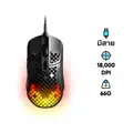 เมาส์ SteelSeries Aerox 5 Gaming Mouse Black