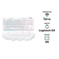 คีย์บอร์ด Logitech G715 Wireless Mechanical Gaming Keyboard (EN) White Linear