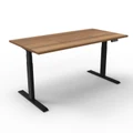 โต๊ะปรับระดับ Ergotrend Sit 2 Stand GEN2A (Dual motor) 75x180 Adjustable Desk Teak Top + Black Frame