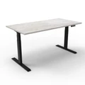 โต๊ะปรับระดับ Ergotrend Sit 2 Stand GEN2A (Dual motor) 75x180 Adjustable Desk Granite Top + Black Frame