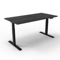 โต๊ะปรับระดับ Ergotrend Sit 2 Stand GEN2A (Dual motor) 75x180 Adjustable Desk Twilight Elm Top + Black Frame