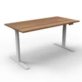 โต๊ะปรับระดับ Ergotrend Sit 2 Stand GEN2A (Dual motor) 75x150 Adjustable Desk Teak Top + White Frame