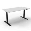 โต๊ะปรับระดับ Ergotrend Sit 2 Stand GEN2A (Dual motor) 75x150 Adjustable Desk White Top + Black Frame