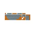 คีย์แคป EGA TYPE-MGKC3 PBT 106 Keys Keycap (EN/TH) Gray Orange