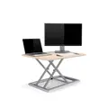 ชั้นวางจอ ModernEgo Height Adjustable Standing Desk Converter 30" Monitor Stand White Birch