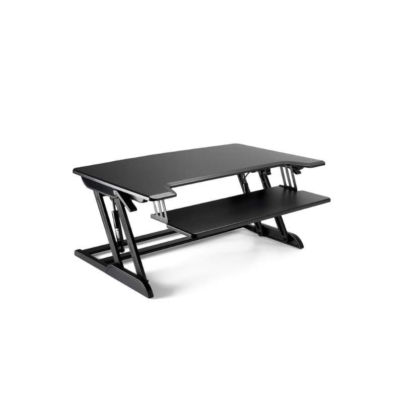 ชั้นวางจอ ModernEgo Aluminum Made Sit-standing Desk Converter Monitor Stand Black