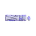 เมาส์และคีย์บอร์ด MOFii SWEET 2.4G Wireless Keyboard mouse Combo Set (EN/TH) Purple Plus