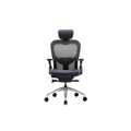 เก้าอี้สุขภาพ DF Prochair Wonder-H Ergonomic Chair Black + Seat Microfiber