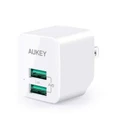 หัวชาร์จ Aukey PA-U32 ULTRA COMPACT AiPower Adapter White