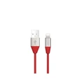 สายชาร์จ Eloop S31 USB A to Lightning Cable Red 1.2m