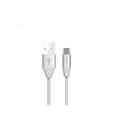สายชาร์จ Eloop S33 USB A to Type C Cable 1.2m White
